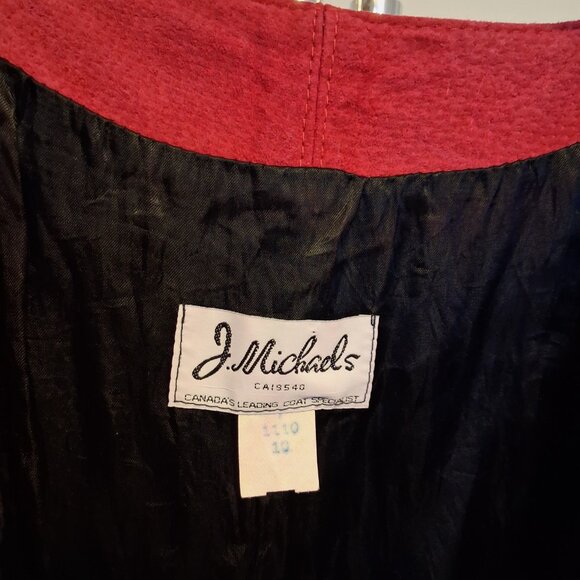 Preowned J. Michaels Women's Well Design Tailored Pink Suede Leather Lined Dress - Picture 9 of 9